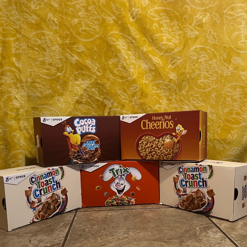 Limited Edition Cocoa Puff Crocs